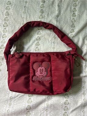 Disney Store Mickey Mouse Red Shoulder Bag used once